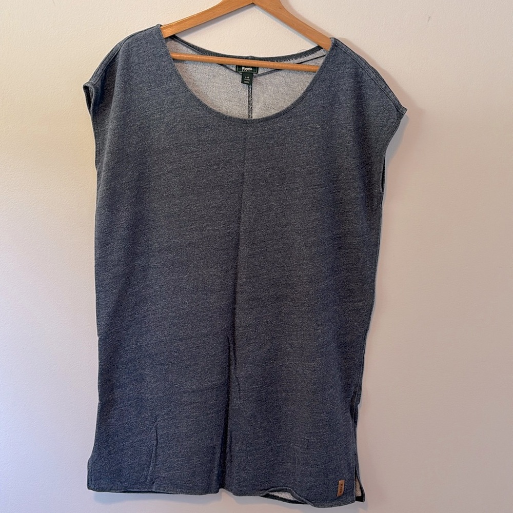 Roots Cotton Terry Knee Length Dress